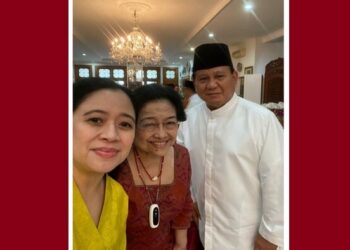 Prabowo Silaturahim ke Kediaman Megawati