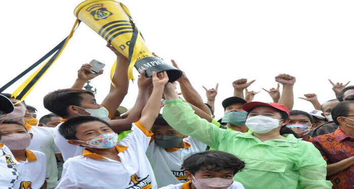 Puan Apresiasi Kontingen Indonesia Raih 3 Besar SEA Games 2021