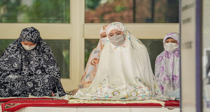 Shalat Ied di Rumah Dinas, Puan: Selamat Menyambut Hari Kemenangan, Mohon Maaf Lahir dan Batin