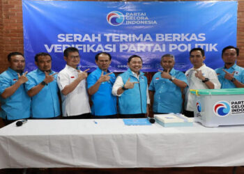 Partai Gelora Mulai Terima Berkas Verifikasi Parpol dari Daerah, DPW Kalsel yang Pertama Menyerahkan
