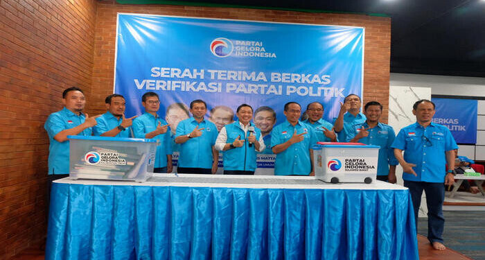 Partai Gelora Sudah Terima Tiga Berkas Verifikasi Parpol dari Daerah