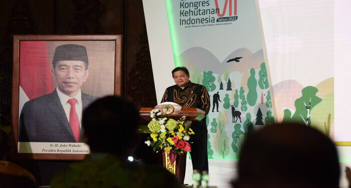Airlangga: Kongres Kehutanan Indonesia Gaungkan Kebermanfaatan Hutan bagi Kemajuan Bangsa