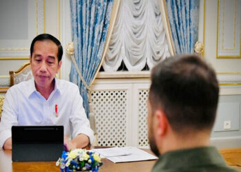 Kunjungi Ukraina, Jokowi Diterima Zelenskyy di Istana Maryinsky