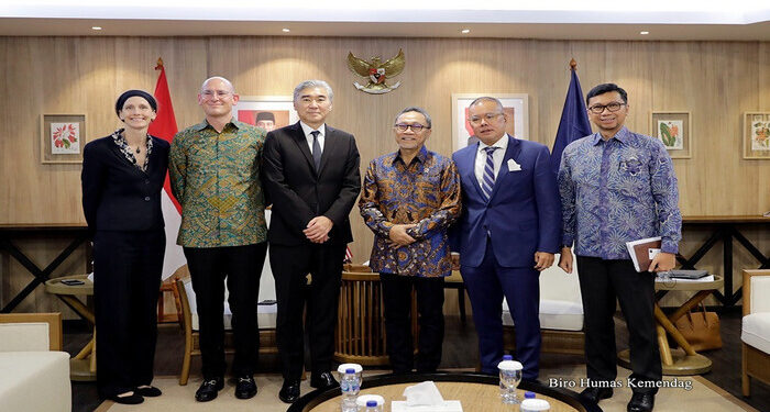 Bertemu Dubes AS, Mendag Zulhas Sepakat Pererat Hubungan Ekonomi di Kawasan