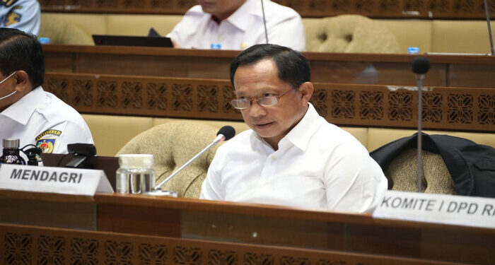 Mendagri Sampaikan Pandangan Pemerintah Terhadap Materi Muatan 5 RUU Provinsi