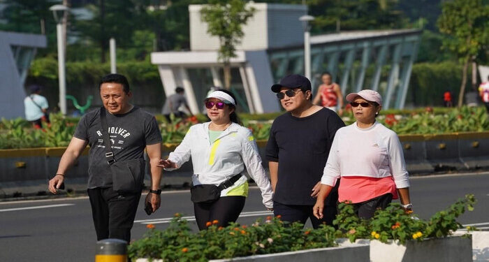 Puan Nikmati CFD Bersama Erick Thohir dan Retno Marsudi