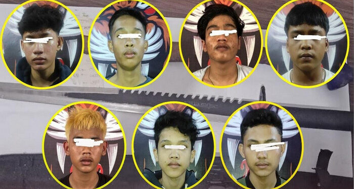 Resahkan Warga Sejumlah Anggota Geng Motor di Jambi Ditangkap Polisi