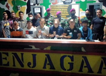 Marinir Tangkap 6 Intel Asing di Kaltara