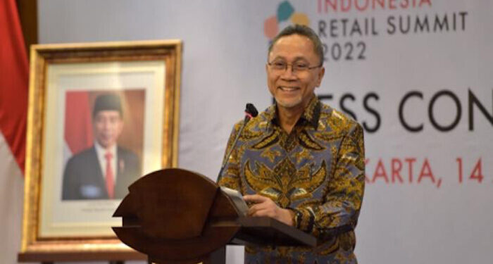 Indonesia Retail Summit 2022, Mendag Zulhas: Ritel Tumbuh, Ekonomi Pulih