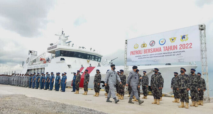 Bakamla Gelar Patroli Bersama Keamanan dan Keselamatan Laut Nasional Tahun 2022
