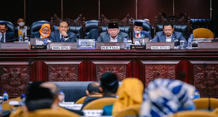 Rapat Paripurna DPD RI Sahkan Pimpinan Alat Kelengkapan Baru