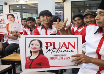 Relawan Puan Maharani Gelar Deklarasi Capres 2024 di Makassar