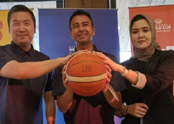 FIBA: Raffi Ahmad Jadi Duta Piala Dunia Basket 2023