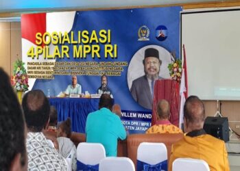 Anggota MPR RI Willem Wandik Gelar Sosialisasi Empat Pilar MPR kepada Orang Asli Papua