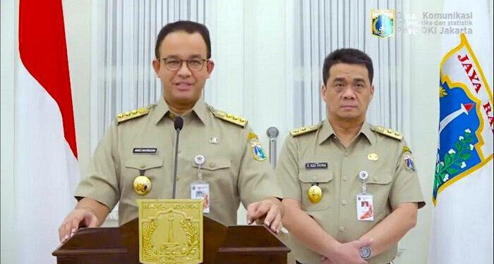 DPRD DKI Jakarta Berhentikan Anies Baswedan-Riza Patria dari Jabatannya