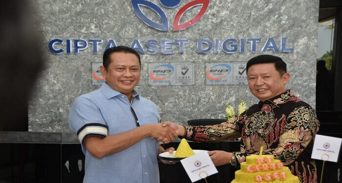 Bamsoet Resmikan Kantor Penambang Kripto Terbesar di Indonesia