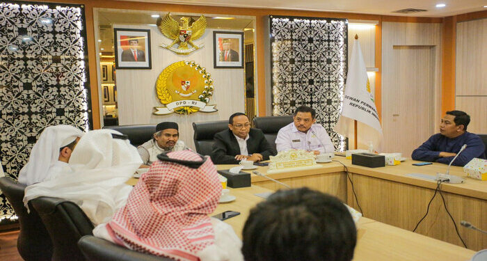 Sekjen DPD RI Terima Kunjungan Degelasi Dari Arab Saudi