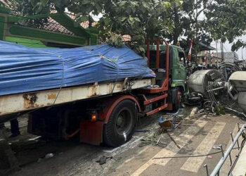 Sopir Truk Trailer Maut di Bekasi Ditetapkan Sebagai Tersangka