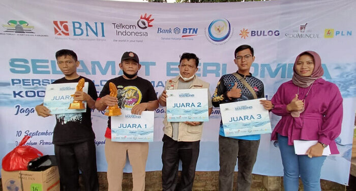 KWP Gelar Lomba Mancing Antar Wartawan dan Santunan Anak Yatim