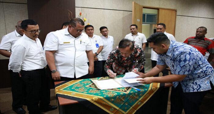Pemprov Papua dan 4 Pemkab Sepakat Salurkan Dana Hibah untuk Provinsi Papua Selatan