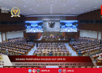 Pimpin Rapat Paripurna HUT ke-77 DPR, Puan: DPR Kuat, Rakyat Sejahtera