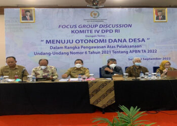 Komite IV DPD RI Dorong Otonomi Dana Desa