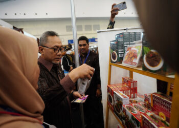 Tinjau Pameran Pangan Nusa, Mendag Zulkifli Hasan Akan Terus Buka Pasar Ekspor untuk Produk UKM Pangan