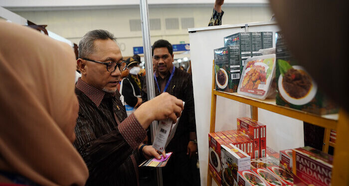 Tinjau Pameran Pangan Nusa, Mendag Zulkifli Hasan Akan Terus Buka Pasar Ekspor untuk Produk UKM Pangan