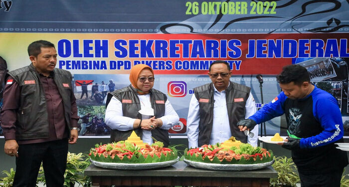 Kukuhkan Pengurus Baru, Sekjen DPD RI Minta DPD Bikers Community Bangun Citra Positif DPD RI