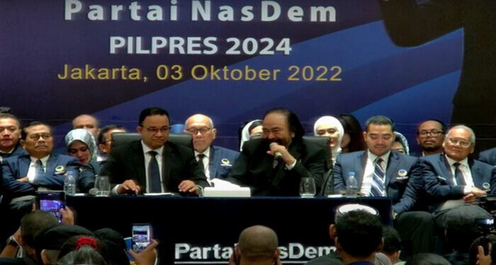 Partai Nasdem Resmi Calonkan Anies Baswedan, Cawapresnya Nanti Dulu