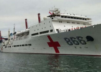 Kapal Rumah Sakit China Ark Peace Berlabuh di Tanjung Priok, Ada Apa?