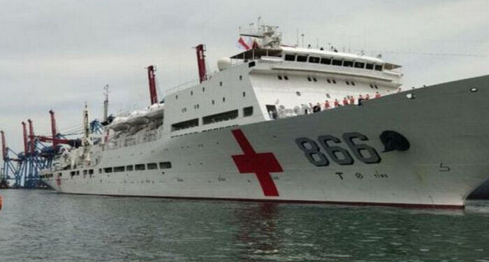 Kapal Rumah Sakit China Ark Peace Berlabuh di Tanjung Priok, Ada Apa?