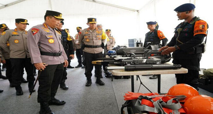 Kapolri Tinjau Kesiapan Personel Pengamanan KTT G20 di Bali
