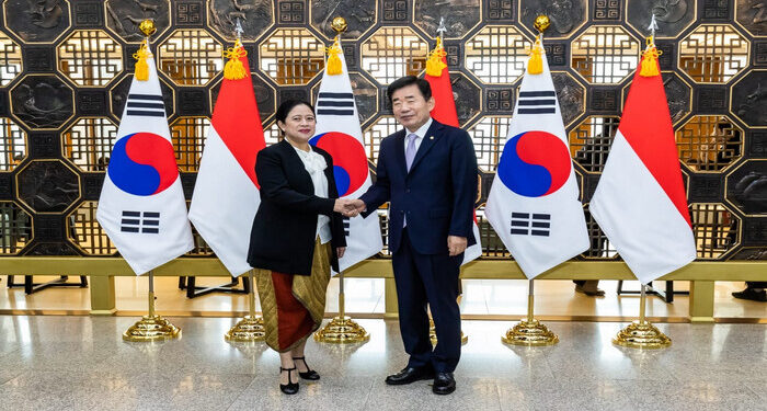 Bertemu Ketua DPR Korsel, Puan Sampaikan Duka Atas Tragedi Itaweon