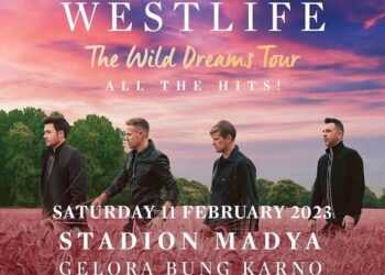Tiket Tambahan Tur Westlife di Jakarta akan Dijual Mulai Sabtu