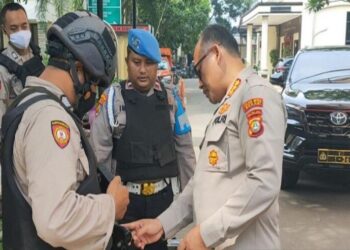 Polres Bekasi Perketat Penjagaan Antisipasi Peristiwa Bom Bandung