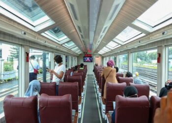 KAI Perkenalkan Kereta Panoramic Selama Libur Akhir Tahun