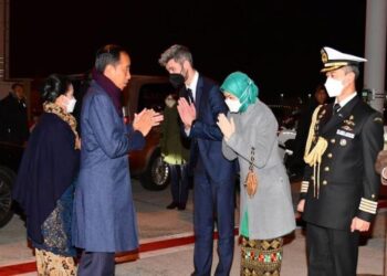Presiden Jokowi dan Ibu Negara Bertolak ke Tanah Air