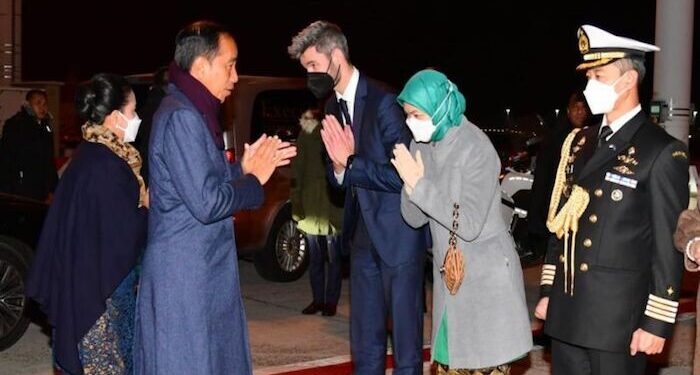 Presiden Jokowi dan Ibu Negara Bertolak ke Tanah Air