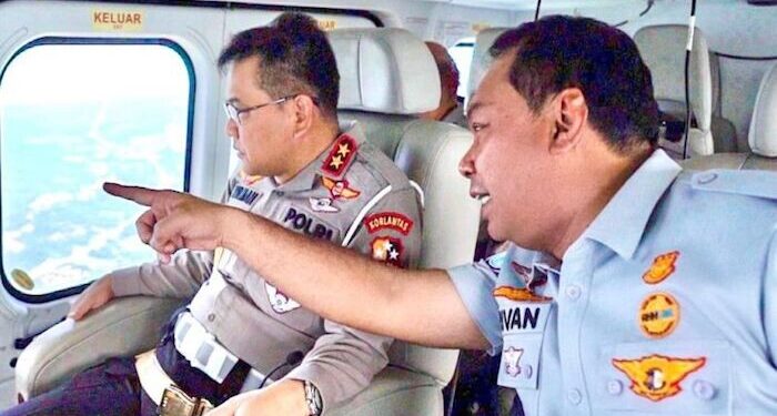 Jasa Raharja-Polri Cek Kesiapan Operasi Lilin Lewat Pantauan Udara