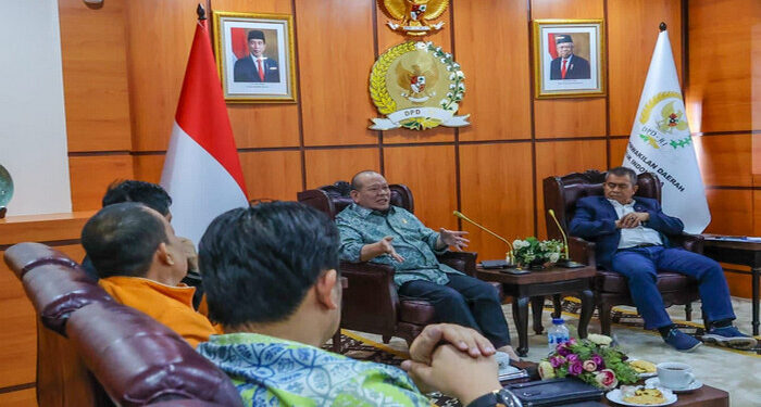 Didatangi GMPG, LaNyalla Katakan Begini, Sudah Habiskan Puluhan Triliun Uang Rakyat, Pemilu 2024 Tidak Berkualitas dan Cacat,