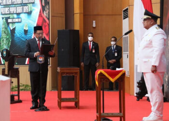 Muhammad Musa’ad Dilantik Sebagai Pj Gubernur Papua Barat Daya