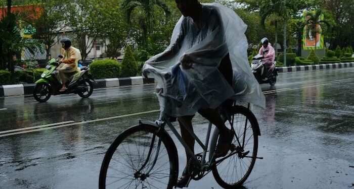 Hujan Lebat Berpeluang Mengguyur Sebagian Besar Wilayah Indonesia