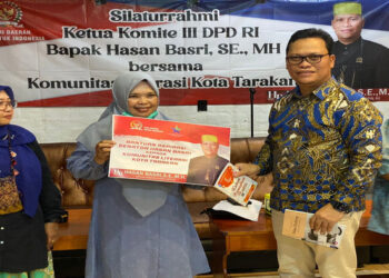 Komite III DPD RI Salurkan Bantuan 7.000 Judul Buku untuk Komunitas Literasi di Kaltara