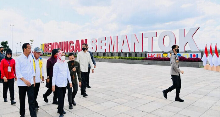 Bendungan Semantok di Nganjuk Jadi Bendungan yang ke-30 Diresmikan Jokowi