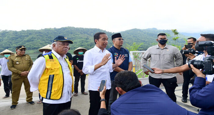 Tingkatkan Produktivitas Pertanian Sumbawa, Presiden Resmikan Bendungan Beringin Sila