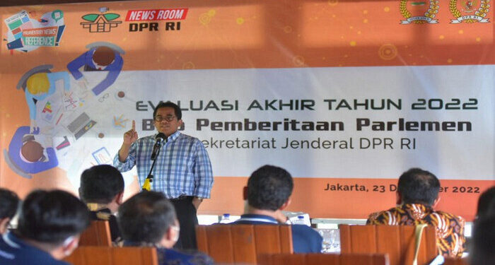 Sekjen DPR Apresiasi Kinerja Biro Pemberitaan Parlemen