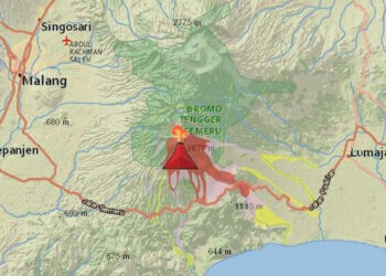 JMA, BMKG Jepang Pastikan Erupsi Gunung Semeru Tak Timbulkan Tsunami di Jepang