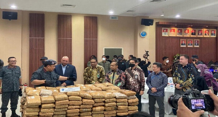 BNN Sita 1,9 Ton Sabu-Sabu dan Satu Ton Ganja Sepanjang 2022