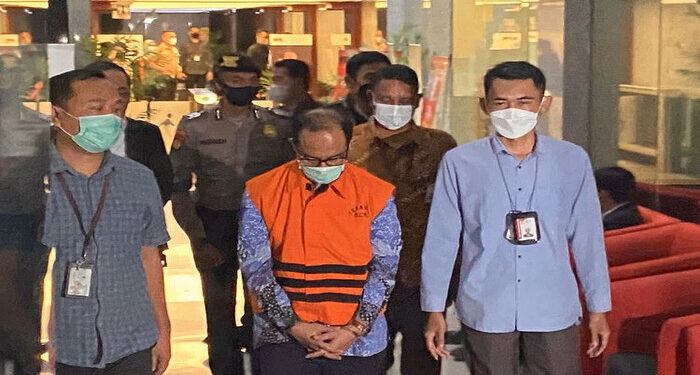 Hakim Agung Gazalba Saleh ditahan KPK (Foto: Istimewa)